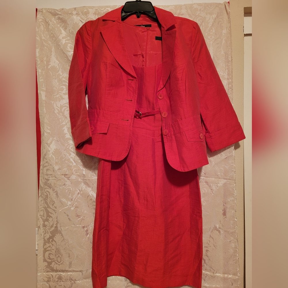 Set of Coat and dress, (European style) Size; 6